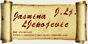 Jasmina LJepojević vizit kartica